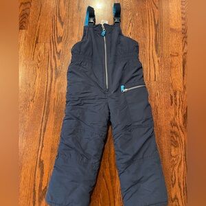 Carter's Snow Bib Youth Size Medium 5-6 in Navy Blue